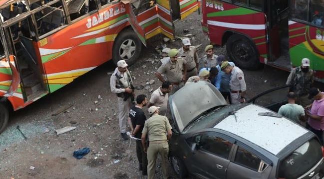 जम्मू-कश्मीर, उधमपुर में एक के बाद एक बम धमाका