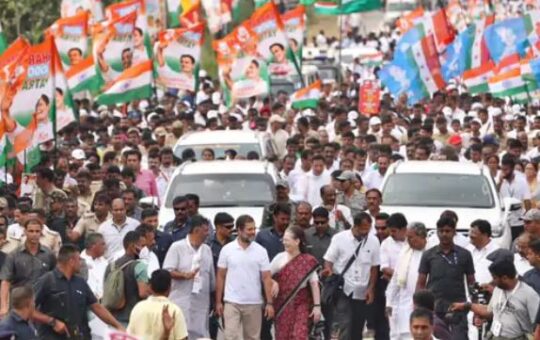 कांग्रेस की भारत जोड़ो यात्रा को मिला सोनिया गांधी का साथ