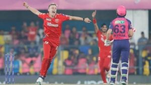 राजस्थान को हराया, पंजाब ने दर्ज की लगातार दूसरी जीत।